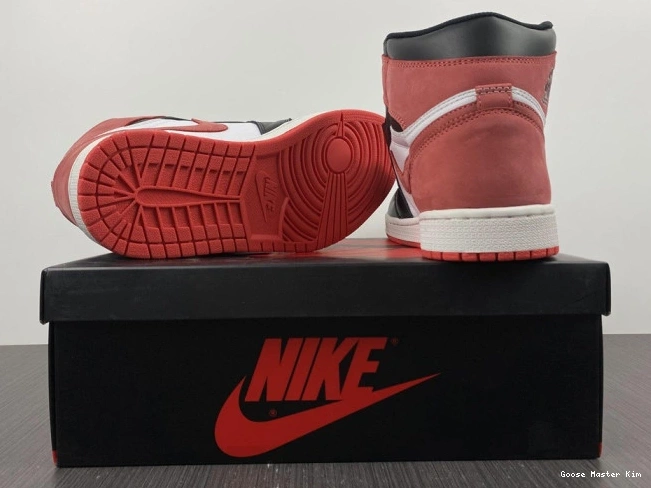 555088-112 Jordan Air High Retro Track 1 Red 0724